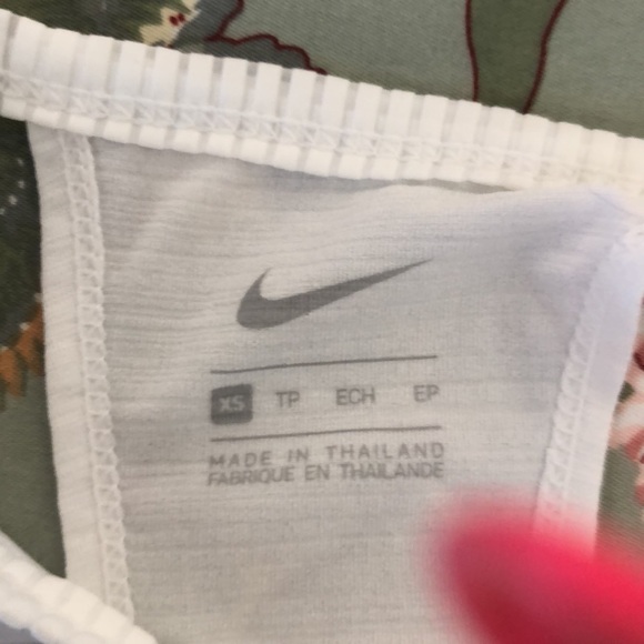 Nike air workout top white size xs - Picture 2 of 2